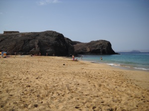 Playa de Papagayo. Lanzarote.